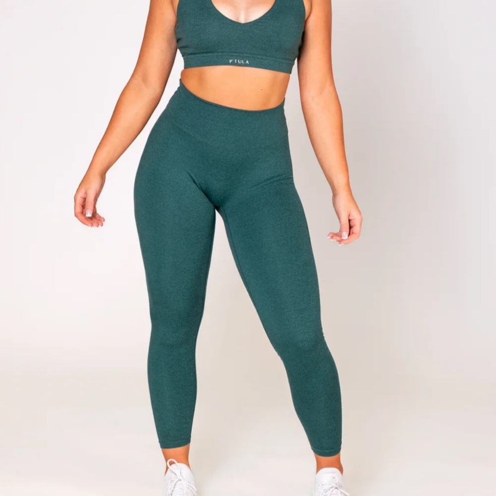 NWT P’tula Bare Pro Legging : 26" sea green